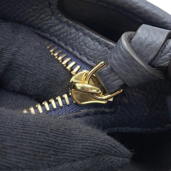 FENDI Roll FF Jacquard 2-way Handbag Size Mini Canvas/Leather Navy - Picture 7 of 12